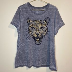Torrid Leopard Relaxed Fit Crew Tee